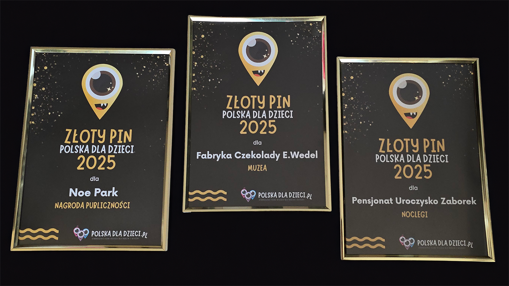 ZŁOTE PINY Polska dla Dzieci 2025 rozdane! Oto najlepsze miejsca dla rodzin z dziećmi w Polsce